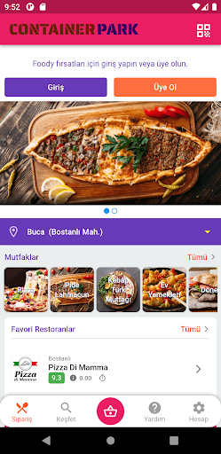 Android application Container Park screenshort