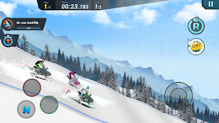 Mad Skills Snocross - Screenshot 1
