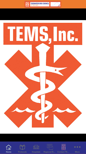 Android application Tidewater EMS Protocols screenshort