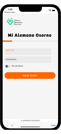 Clínica Alemana Osorno Screenshot 4 - AppWisp.com