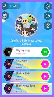 Shinbi Haunted House Dancing Tiles Hop Games 1.2 APK screenshots 1