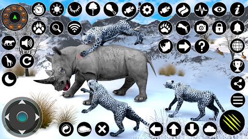 Wild Snow Leopard Simulator Screen 3
