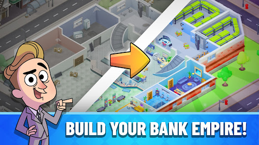 Idle Bank Tycoon Mod APK 1.6.0 (Unlimited money and gems) Gallery 7