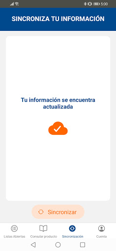 Inventario Mets Mobile Screen 3