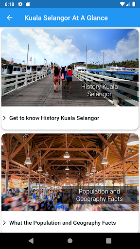Android application Kuala Selangor The Guide screenshort