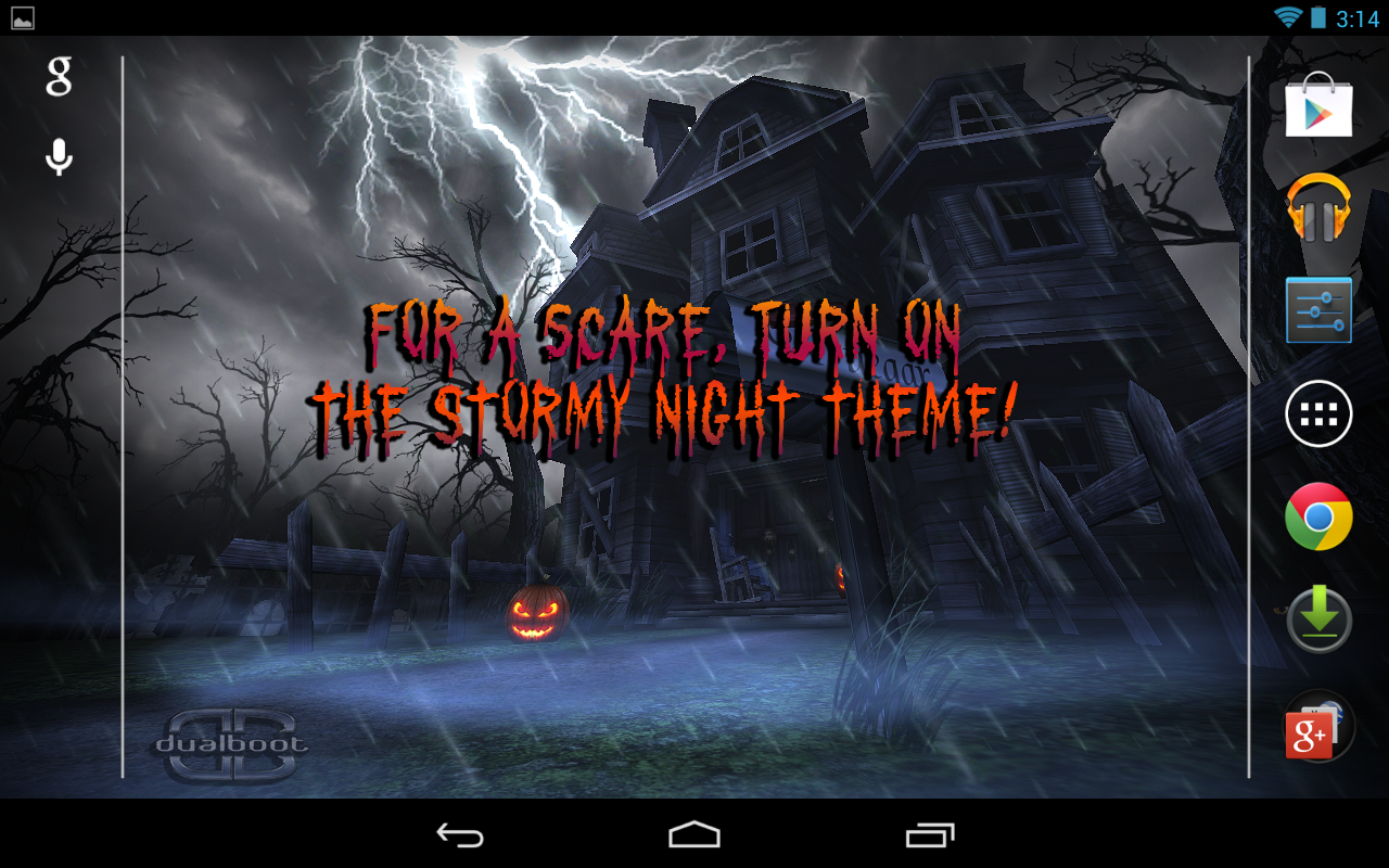 Android application Haunted House HD screenshort