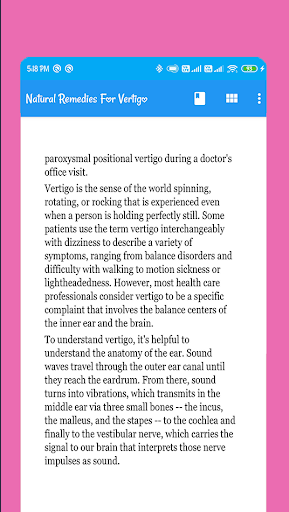 Natural Remedies For Vertigo