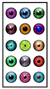Eye Color Changer Editor Screenshot