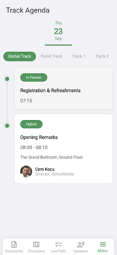 BNP Paribas CIB Events Screen 3