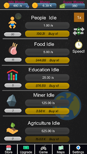 Idle Infinity Tycoon Screen 2
