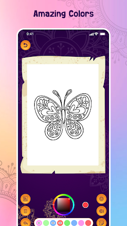Game screenshot Mandala Coloring Art Book apk download