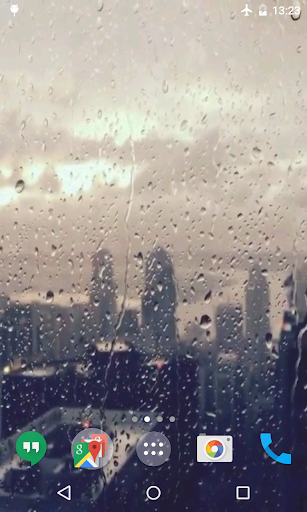 Rain Video Live Wallpaper Screen 3