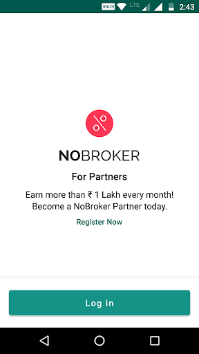 Android application NoBroker Partner screenshort