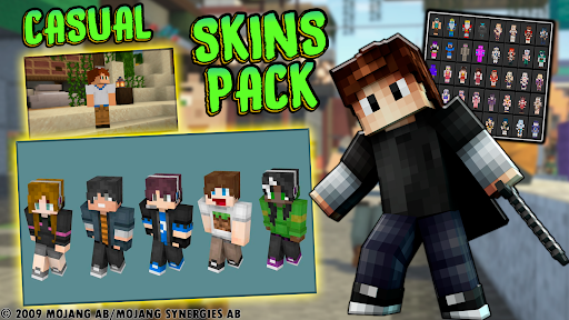 Casual Skins Pack Minecraft