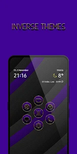 Purple - Luxurious Gold Icons