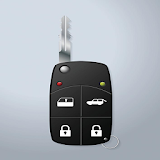 car key remote icon