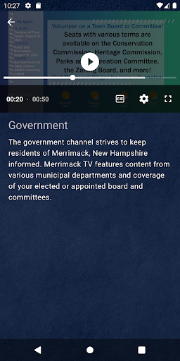 Merrimack TV Screen 2