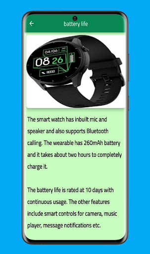 Ambrane Wise Roam Watch guide Screen 2