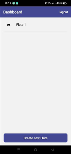 Android application Make My Flutes screenshort