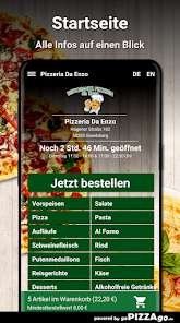 Captura de Pantalla 2 Pizzeria Da Enzo Gevelsberg android