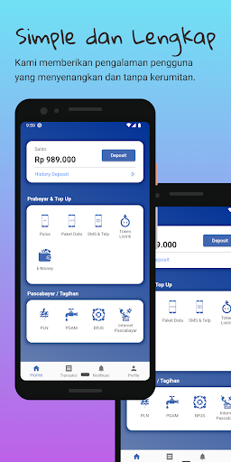 Android application Fidell PPOB - Agen Pulsa Murah screenshort