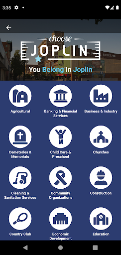 Screenshot of Choose Joplin