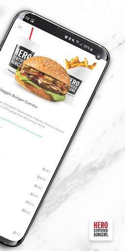 Hero Certified Burgers Screen 3