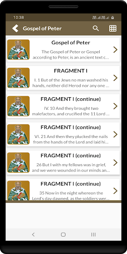 Gospel of Peter Screen 3