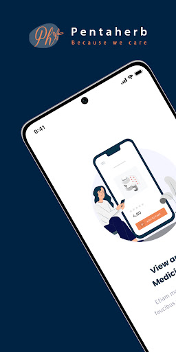 Android application PentaHerb screenshort