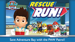 PAW Patrol Rescue Run HD - Screenshot 1