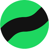 Schwung - lekker snel door groen icon