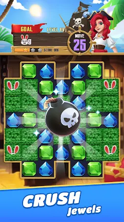 Game screenshot Jewels Crush: Pirate Match 3 apk download