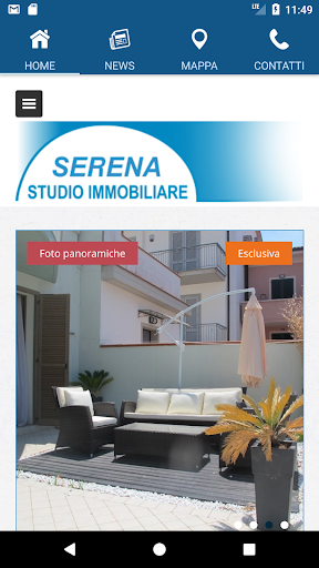 Android application Serena Immobiliare screenshort