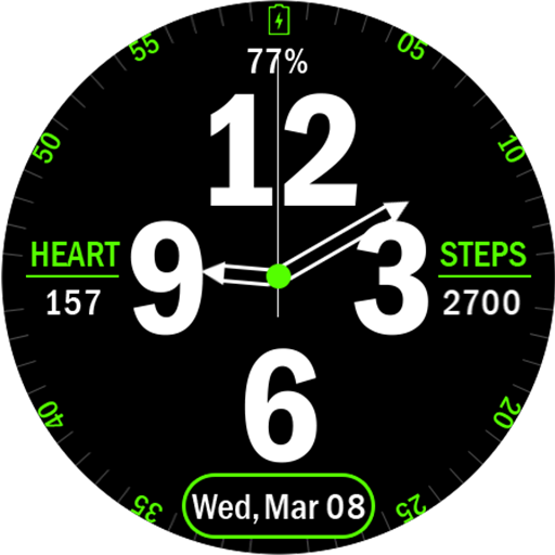 Key032 Analog Watch Face logo