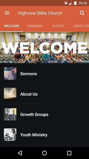 Android application Highview Bible Church screenshort