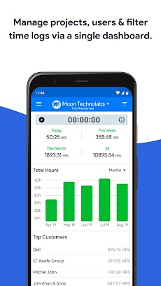 Timesheet & Hours Tracker Appのおすすめ画像2