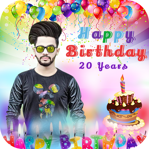 Birthday Photo Frame - Editor,  Icon