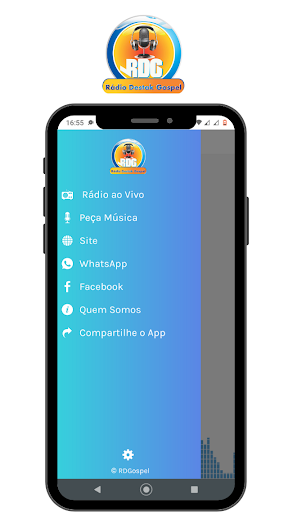 Android application RDG Rádio Destak Gospel SP screenshort