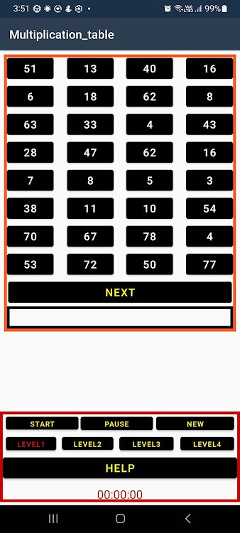 Multiplication Table For Fun - 1.0 - (Android)