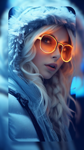 Android application Cute Girly Wallpapers 4K screenshort