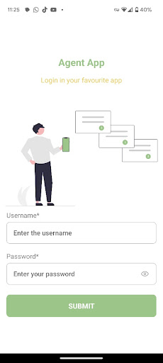 Android application Agent App - Altech screenshort