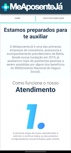 Android application Me Aposente Já screenshort