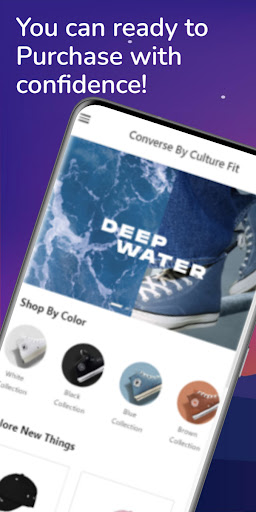 Android application Converse By Culture Fit screenshort