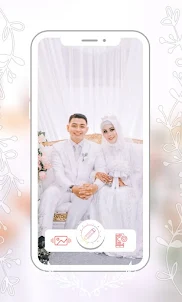 Hijab Couple Bridal Photo Edit