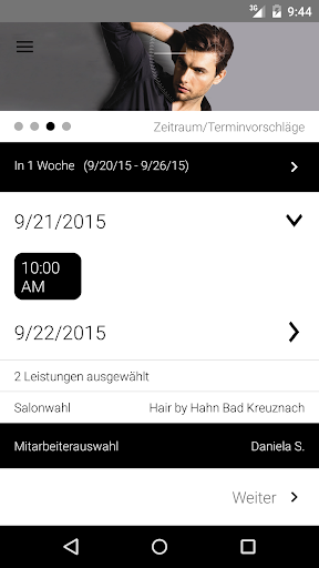 Hair by Hahn Screen 3
