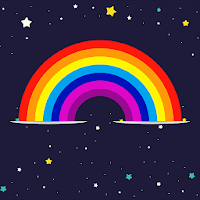 Rainbow Overlay Photo Lab Effect App
