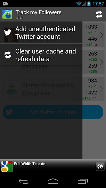 Captura 6 Track my Followers for Twitter android
