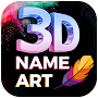 3D Name Art - Text Art Maker