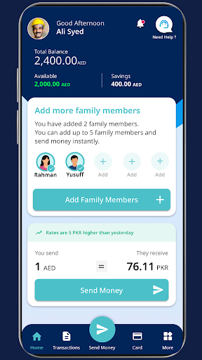 myZoi: Get Salary | Send Money Screen 3