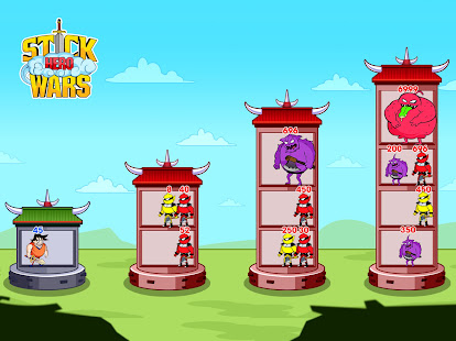Stick Hero Wars: Dragon Tower screenshots 22